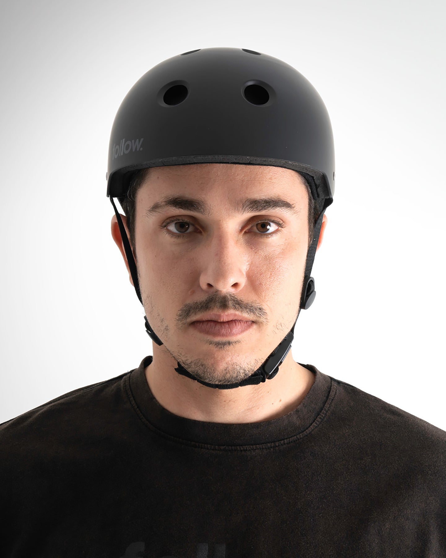 Follow Pro Helmet - Black/Charcoal